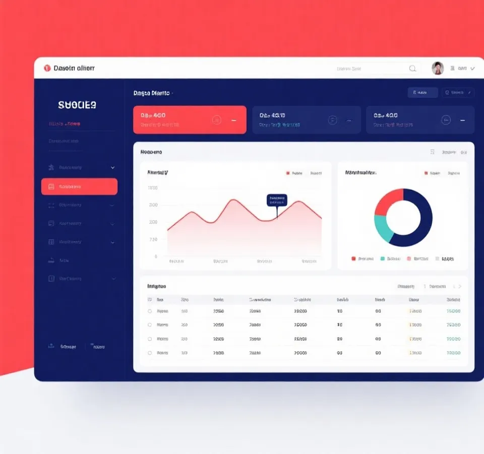 数据看板示意图